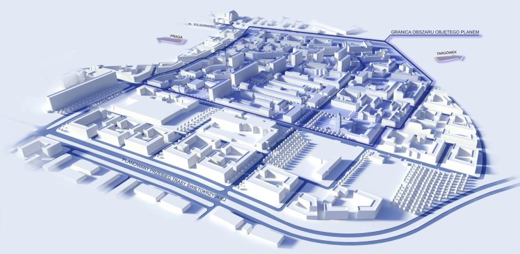 Projekt MPZP - wizualizacja koncepcji