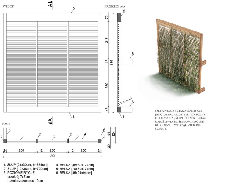 Szkoła podstawowa - detal architektoniczny