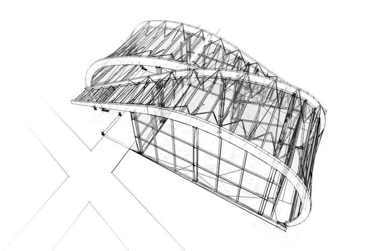 Pawilon wystawowy - model