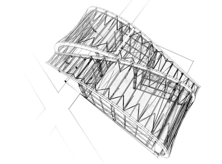 Pawilon wystawowy - model