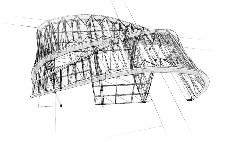 Pawilon wystawowy - model