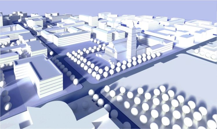 Widok na plac 1KD-PM