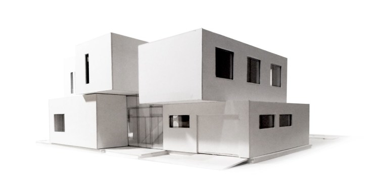 Dom jednorodzinny - makieta