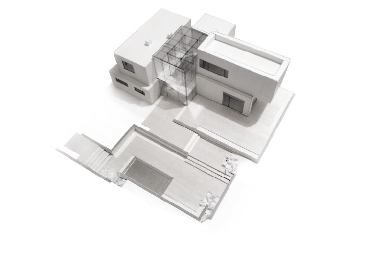Dom jednorodzinny - makieta