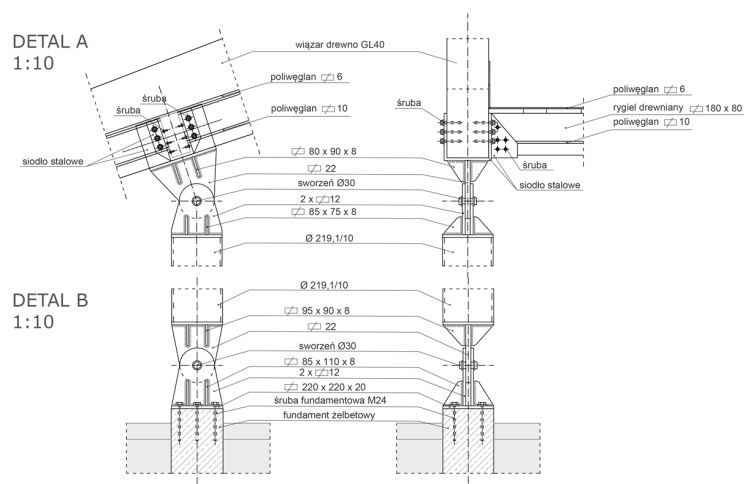 Pawilon wystawowy - detale
