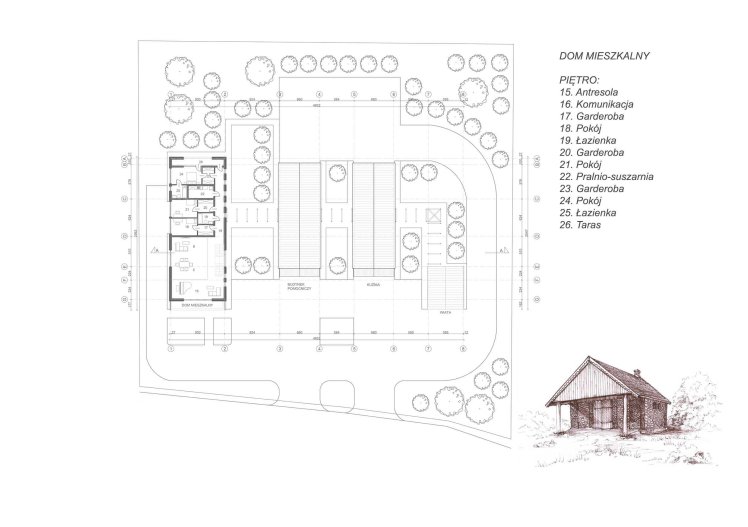 Kuźnia - rzut piętra