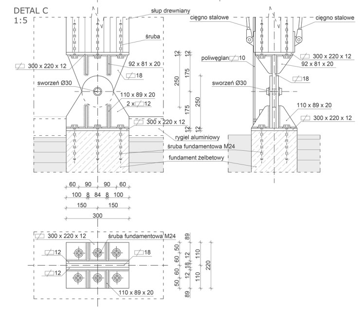 Pawilon wystawowy - detale