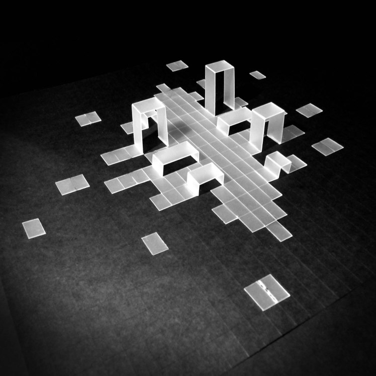 Inscenizacja przestrzenna - model fizyczny