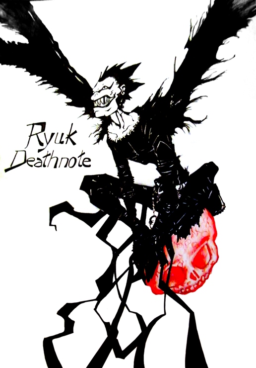 Ryuk - Deatnote - format A4
