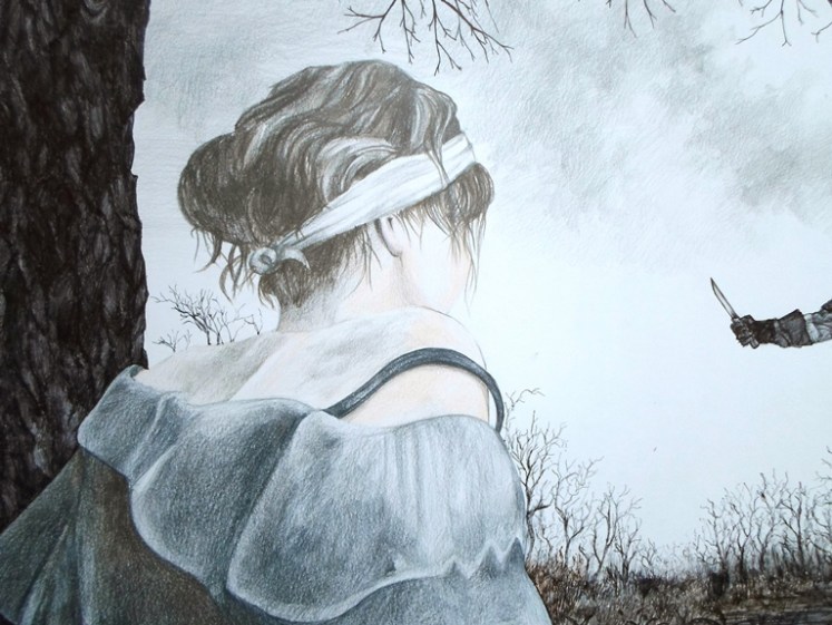 Wiedźmin 3: Dziki Gon - zbliżenie rysunku